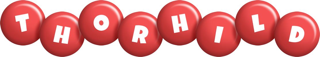 Thorhild candy-red logo