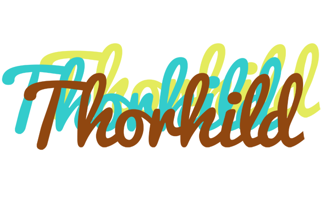 Thorhild cupcake logo
