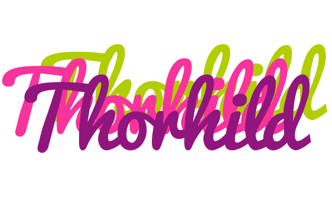 Thorhild flowers logo