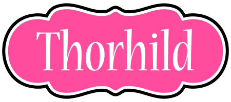 Thorhild invitation logo