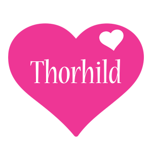 Thorhild love-heart logo