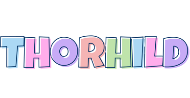 Thorhild pastel logo