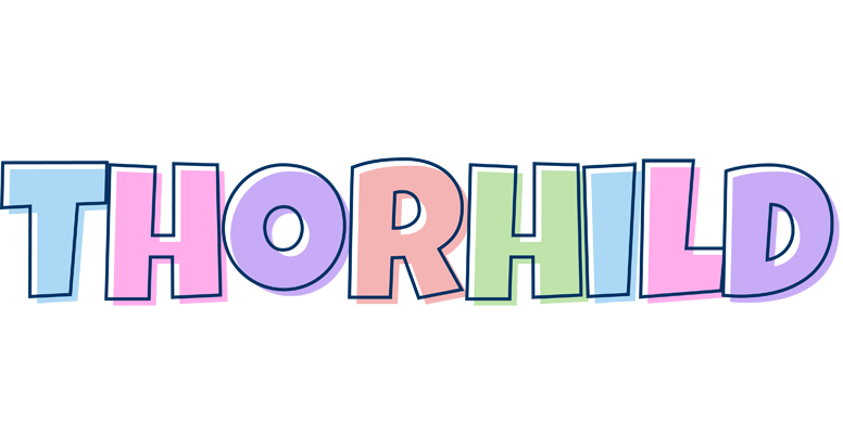 Thorhild pastel logo