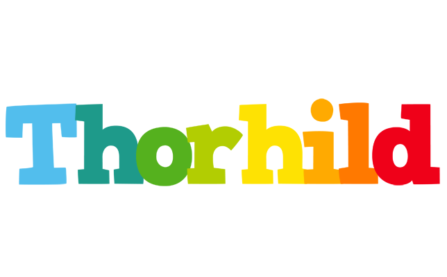 Thorhild rainbows logo