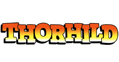 Thorhild sunset logo