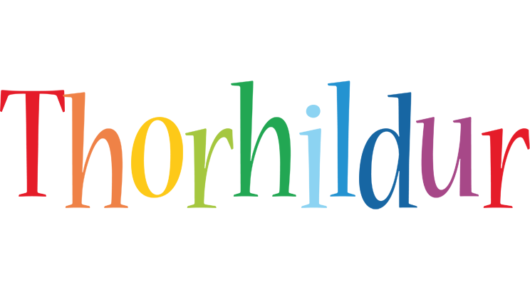Thorhildur birthday logo