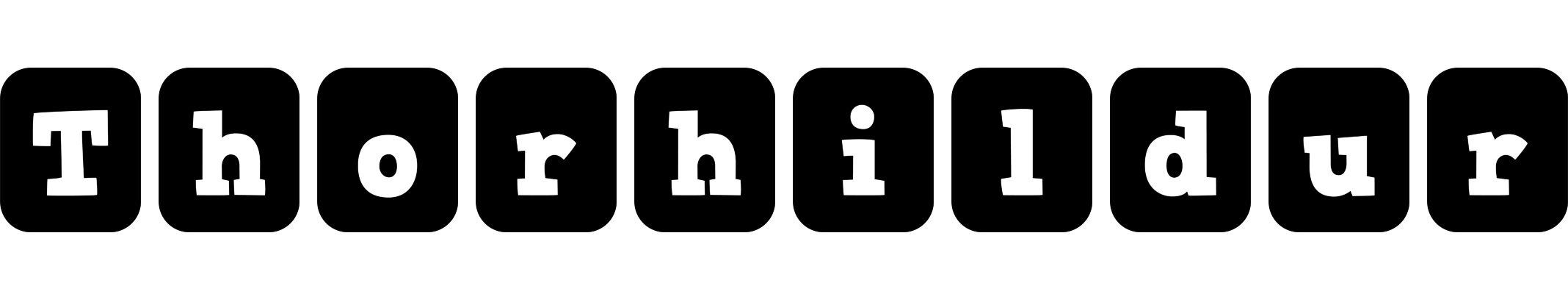 Thorhildur box logo