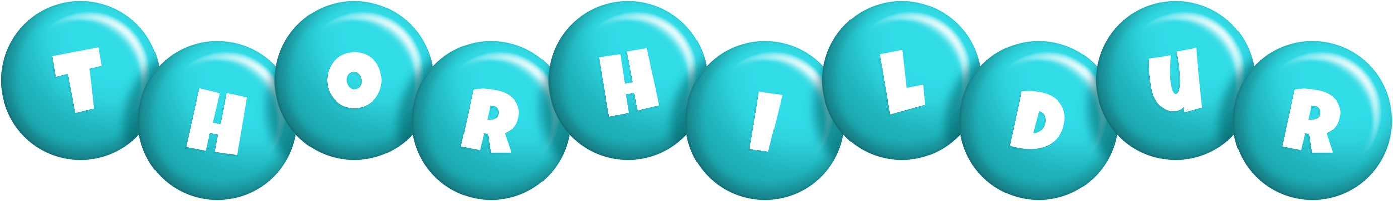 Thorhildur candy-azur logo