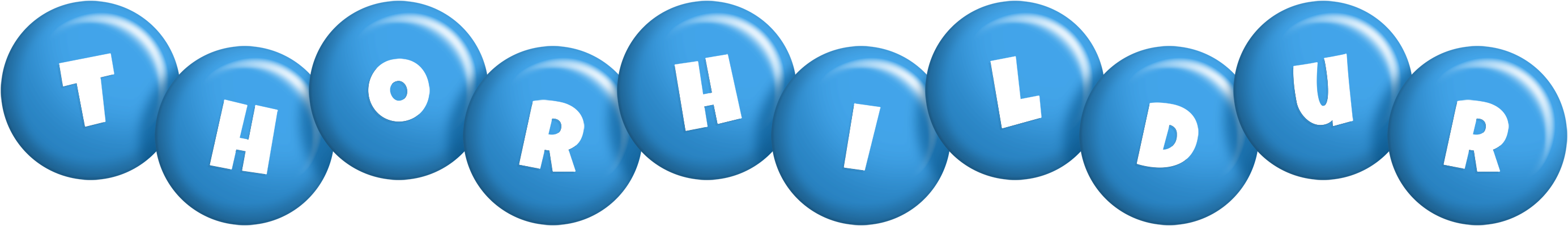 Thorhildur candy-blue logo