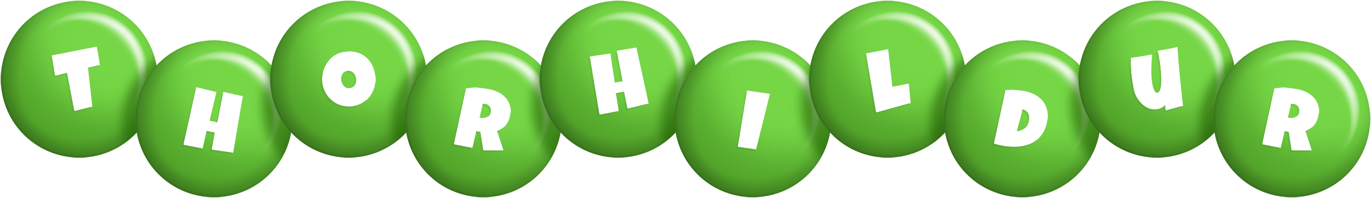 Thorhildur candy-green logo