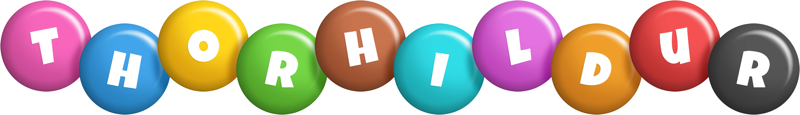 Thorhildur candy logo