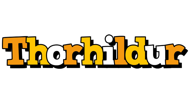 Thorhildur cartoon logo