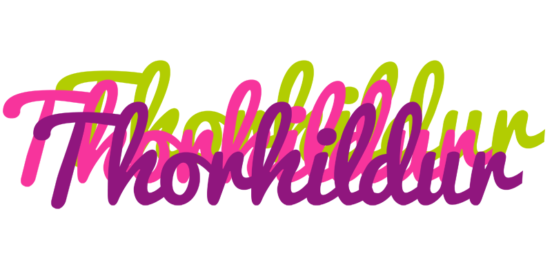 Thorhildur flowers logo