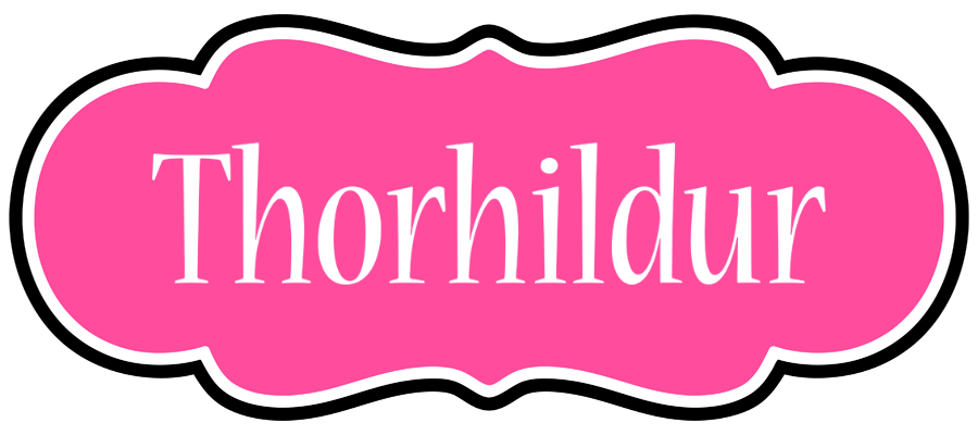 Thorhildur invitation logo