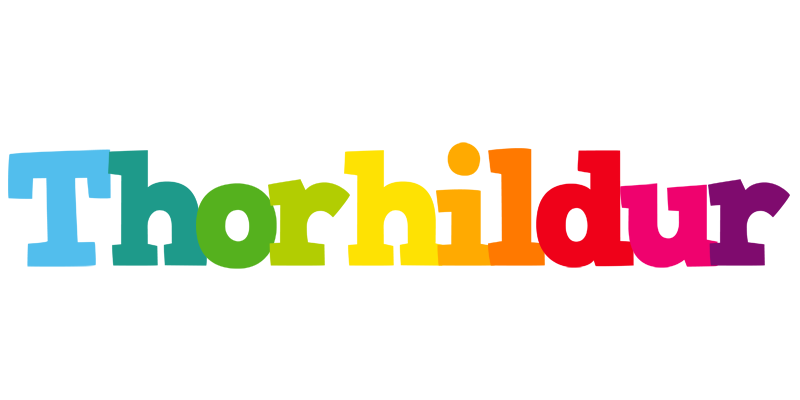 Thorhildur rainbows logo