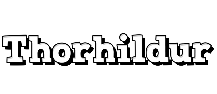 Thorhildur snowing logo