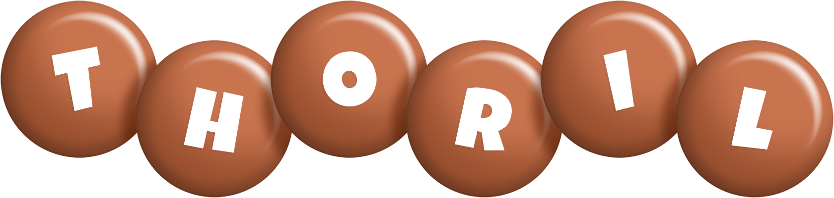 Thoril candy-brown logo