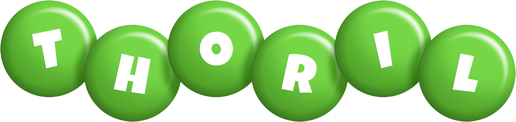 Thoril candy-green logo