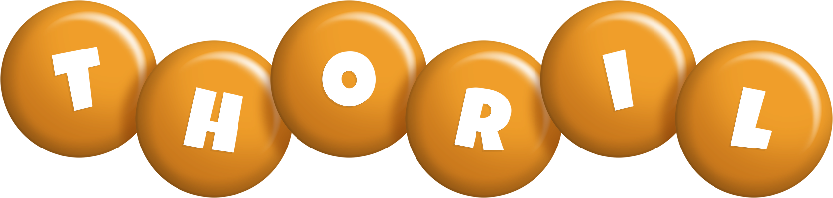 Thoril candy-orange logo