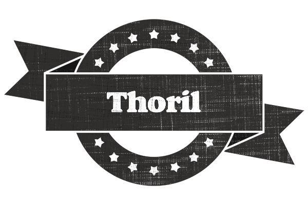 Thoril grunge logo