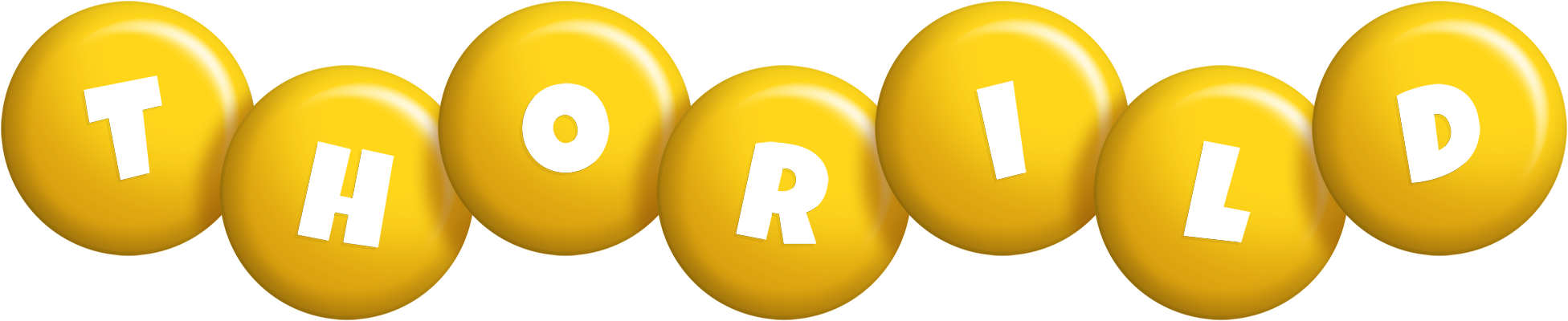 Thorild candy-yellow logo