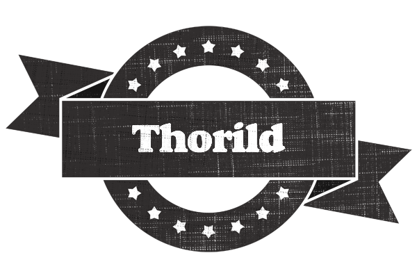Thorild grunge logo