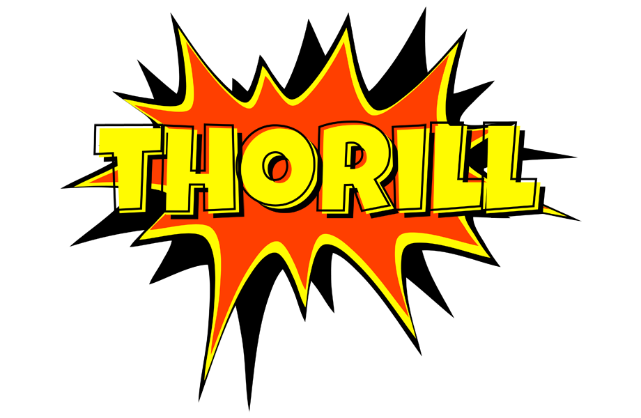 Thorill bazinga logo