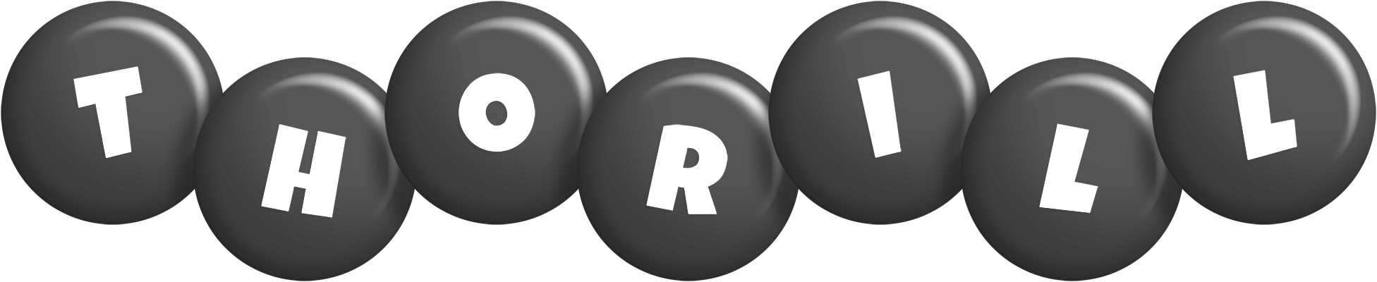 Thorill candy-black logo