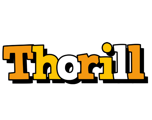 Thorill cartoon logo
