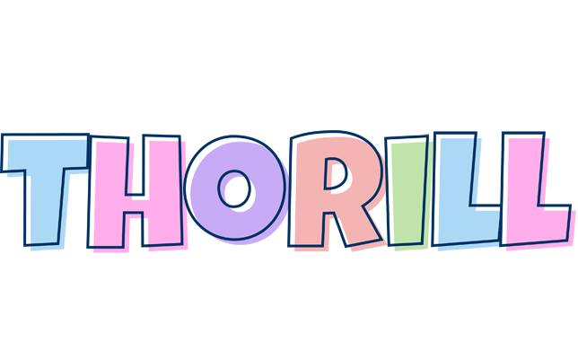 Thorill pastel logo
