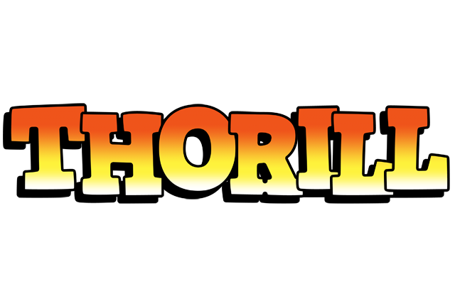 Thorill sunset logo
