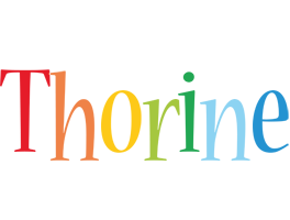 Thorine birthday logo