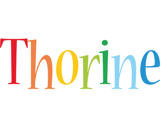 Thorine birthday logo