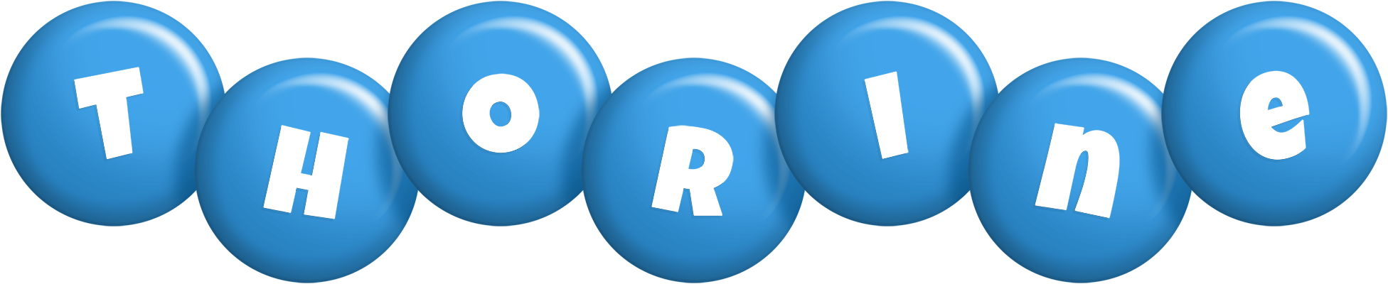 Thorine candy-blue logo