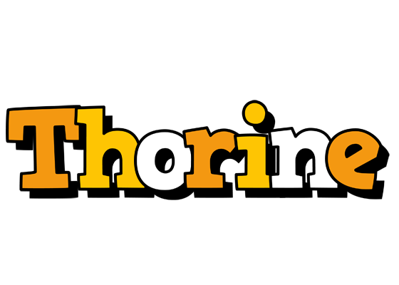 Thorine cartoon logo