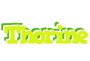 Thorine citrus logo