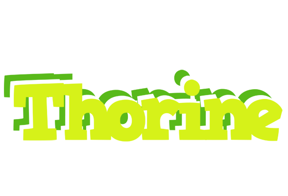 Thorine citrus logo