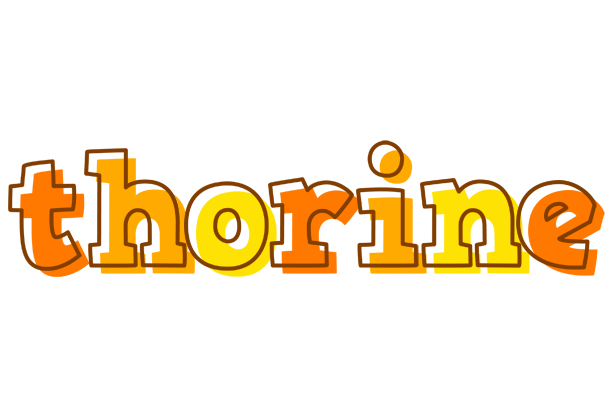 Thorine desert logo