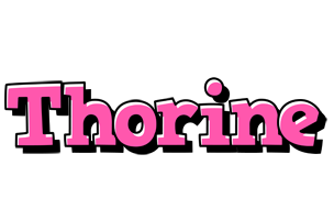 Thorine girlish logo