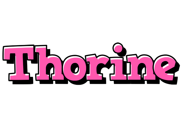 Thorine girlish logo