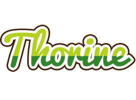 Thorine golfing logo