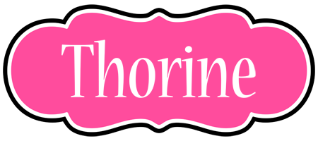 Thorine invitation logo