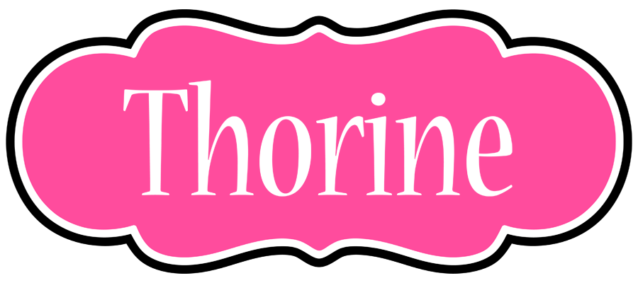 Thorine invitation logo