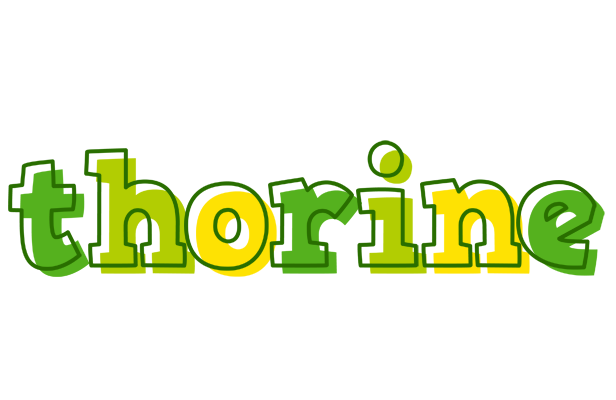 Thorine juice logo