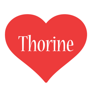 Thorine love logo