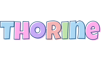 Thorine pastel logo