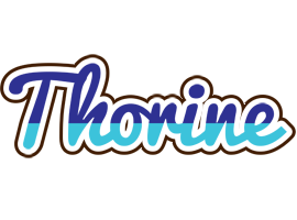 Thorine raining logo