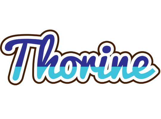 Thorine raining logo