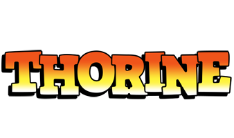 Thorine sunset logo