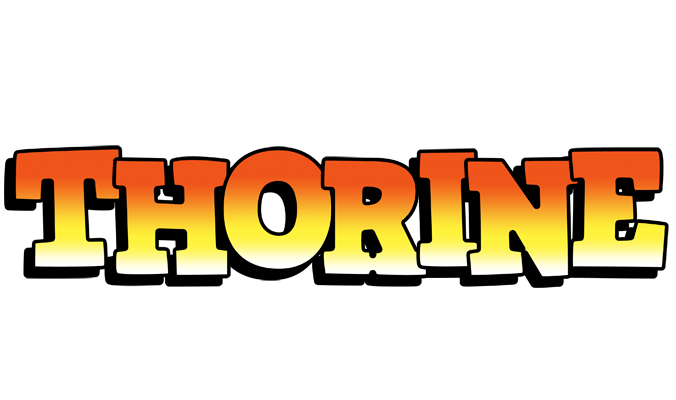 Thorine sunset logo